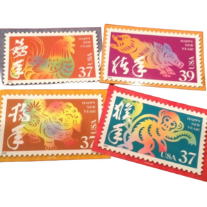 Happy New Year Postcards